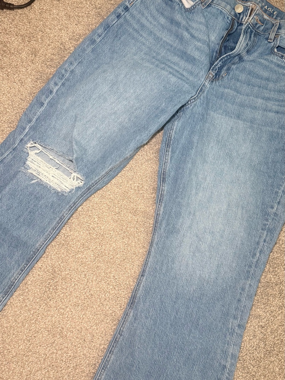 American Eagle Outfitters High Rise 90s Flare - Picture 3 of 8